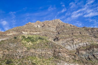 San Alfonso vadi, dağ iz