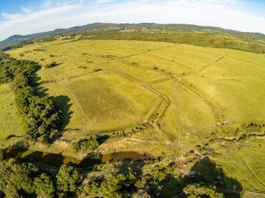 Itapua, Viamao, Rio grande do Sul, Brezilya 'daki çiftlik manzarası
