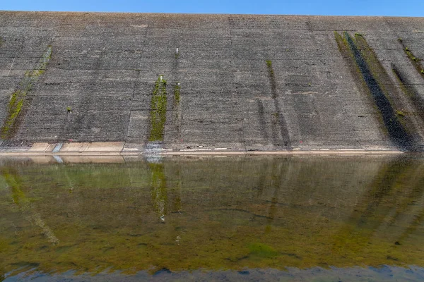 Detalhes Barragem Blang Rio Cai São Francisco Paula Rio Grande — Fotografia de Stock