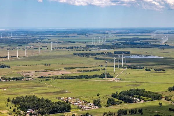 Wind power farm in Osorio, Rio Grande do Sul, Brazil