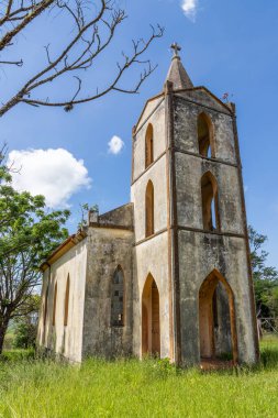 Katolik kilisesinin kalıntıları, Kasetler, Rio Grande do Sul, Brezilya