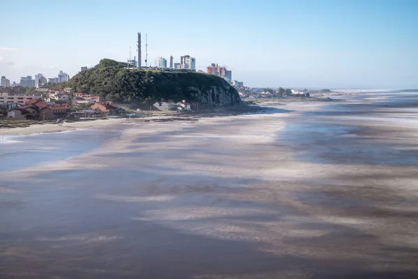 Waves Beach Cliffs Torres Rio Grande Sul Brazil — Stock Photo, Image