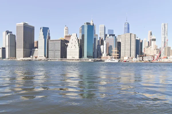 Manhattan edifícios skyline — Fotografia de Stock