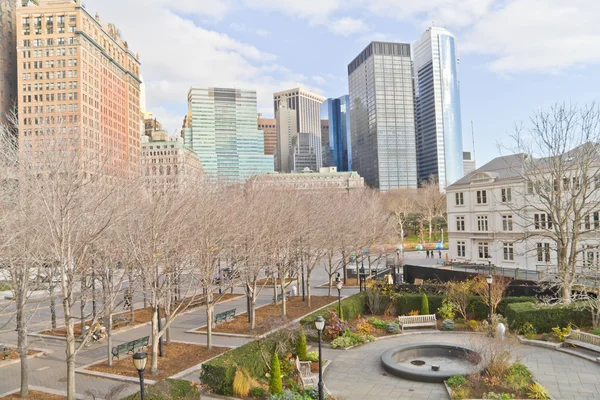 Battery Park sur Manhattan — Photo