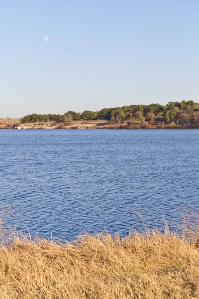 Mond am Brushy Creek Regionalweg — Stockfoto