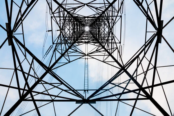 High voltage pole — Stock Photo, Image