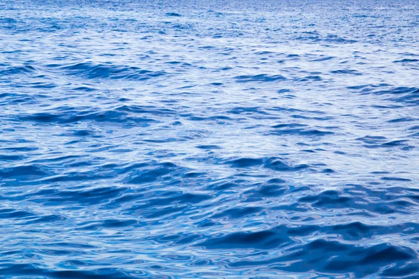 Blauw zeewateroppervlak — Stockfoto