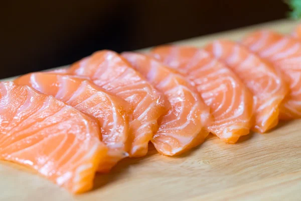 Zalm Sashimi, Japans eten — Stockfoto