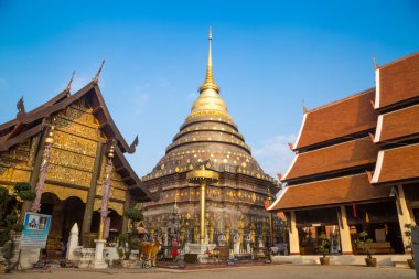 Wat Phra ki Lampang Luang mavi gökyüzü, Lampang Eyaleti, Tha ile
