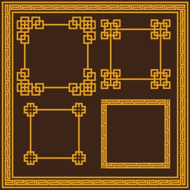 Çin dekoratif çerçeve