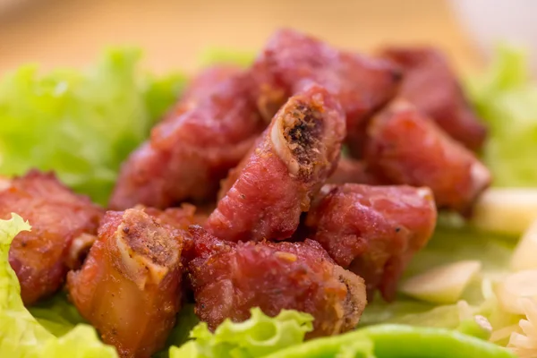Sour pork spare ribs, Thai food — Stock Photo, Image