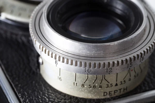 Hloubka ostrosti starý fotoaparát — Stock fotografie