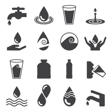 Water icon clipart