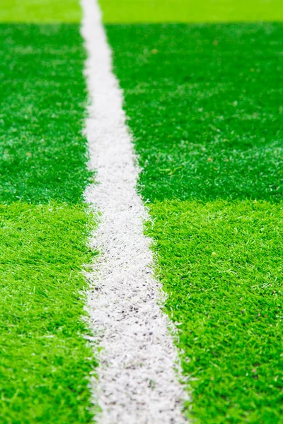 Искусственное футбольное поле — стоковое фото
