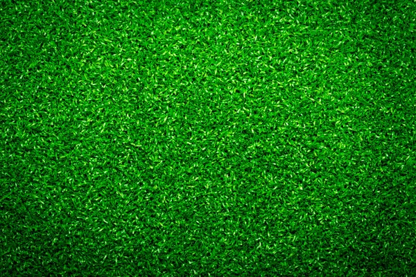 Green grass soccer field background — Stock Photo, Image