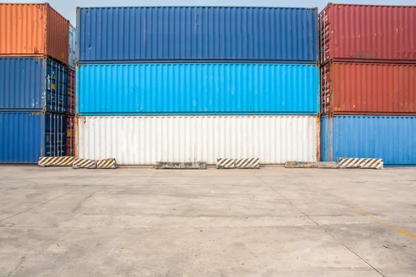 Hajózási konténerek — Stock Fotó