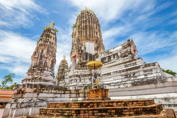 Wat Phra Mahathat, buddhistický chrám, Ratchaburi provincie, Thailan — Stock fotografie