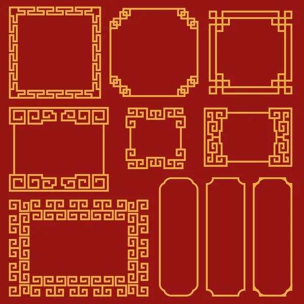 Çin sınırında, Çin dekoratif çerçeve