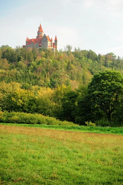 Bellissimo castello Bouzov — Foto Stock