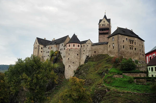 Beautiful castle Loket — Stock Photo, Image