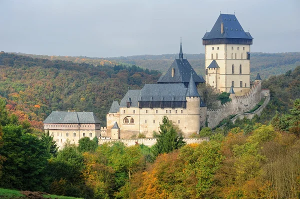 Karlstejn kastély Stock Fotó