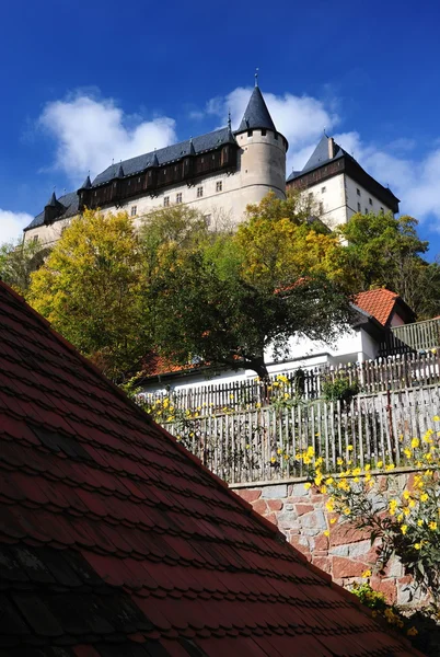 Karlstejn замок — стокове фото