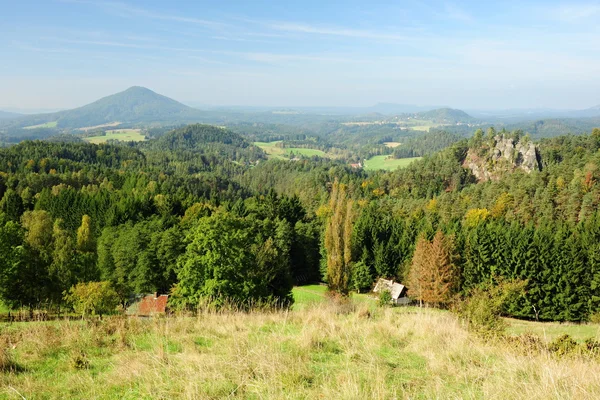 Panorama da bela paisagem — Fotografia de Stock