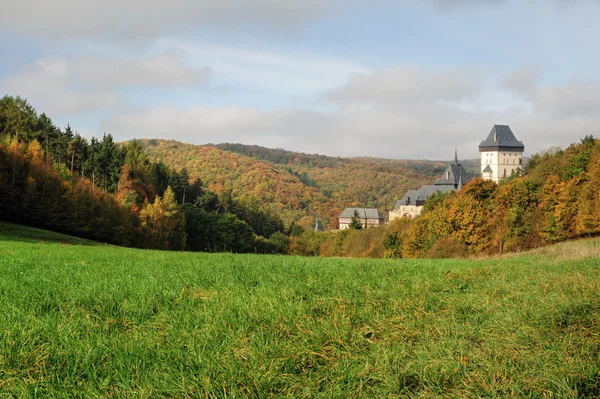 Zamek Karlstejn — Zdjęcie stockowe