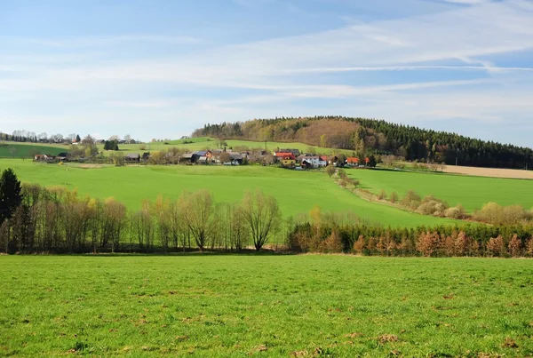 Bela paisagem primavera — Fotografia de Stock