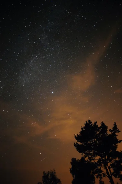 夜空 — 图库照片