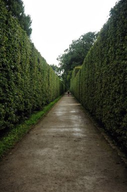 Labirent Kalesi bahçe içinde