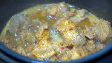 Lezzetli et ve çoklu pişirmede baharat.