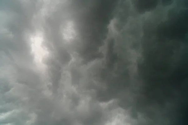 Хмари Грози Закрили Небо Перед Грозою — стокове фото
