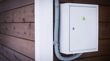 Özel evin elektrik paneli