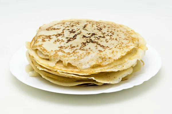 Panqueques tradicionales rusos — Foto de Stock