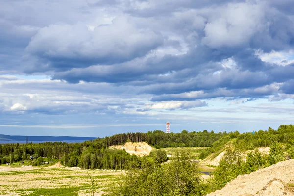 Sommaren natur landskap — Stockfoto