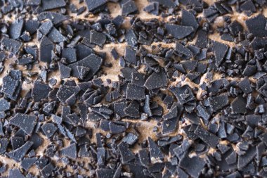 Chocolate chips background