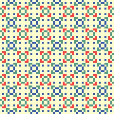 Kusursuz geometrik soyut desen. Vektör çizimi. Element, tasarım.