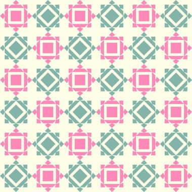 Kusursuz geometrik soyut desen. Vektör çizimi. Element tasarımı