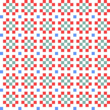 Kusursuz geometrik soyut desen. Vektör çizimi. Element tasarımı