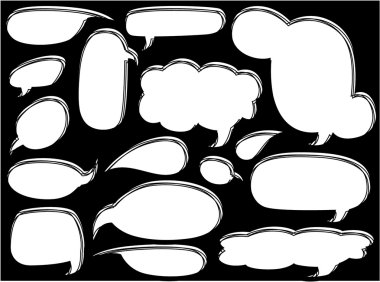 yarım yamalak kabarcık konuşma