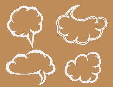 Yarım yamalak kabarcıklar konuşma