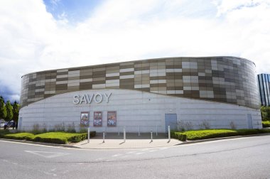 Corby, Birleşik Krallık. 1 Ağustos 2021: İngiltere 'nin modern güzel binası