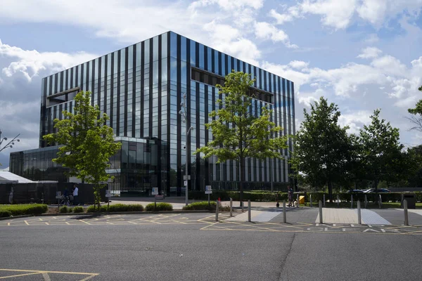 Corby Reino Unido Agosto 2021 Corby Cube Building Corby Borough — Foto de Stock