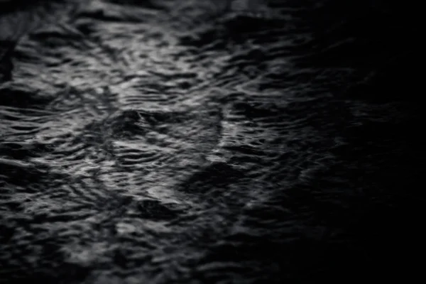 Ondas Imagen Abstractas Con Superficie Agua Oscura Piscina —  Fotos de Stock