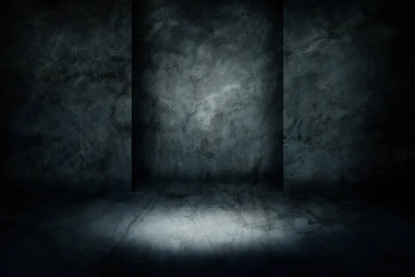 Imagen Abstracta Studio Dark Room Concreto Suelo Grunge Textura Fondo — Foto de Stock