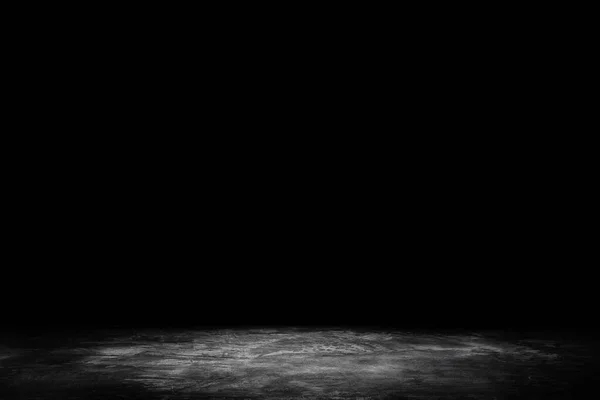 Empty Space Studio Dark Room Concrete Floor Grunge Texture Background — Stock Photo, Image