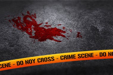 Blood on Crime Scene