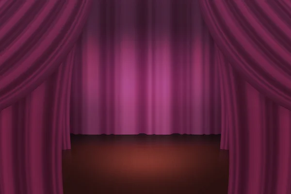 Dark Curtain Stage Backdrop — 스톡 사진