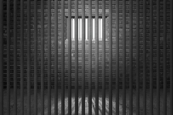 Prison Cell Bars Background — Stock Photo, Image